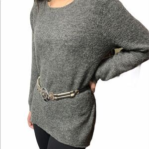Only Our Story High Low loose Sweater